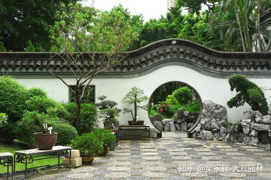 Sân vườn biệt thự kiểu Trung Quốc mang trong mình nét đẹp rất riêng