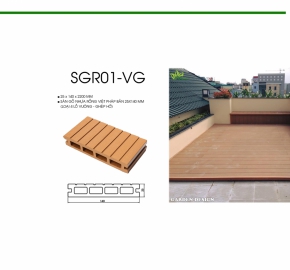 Sàn gỗ nhựa composite - dành cho ngoại thất
