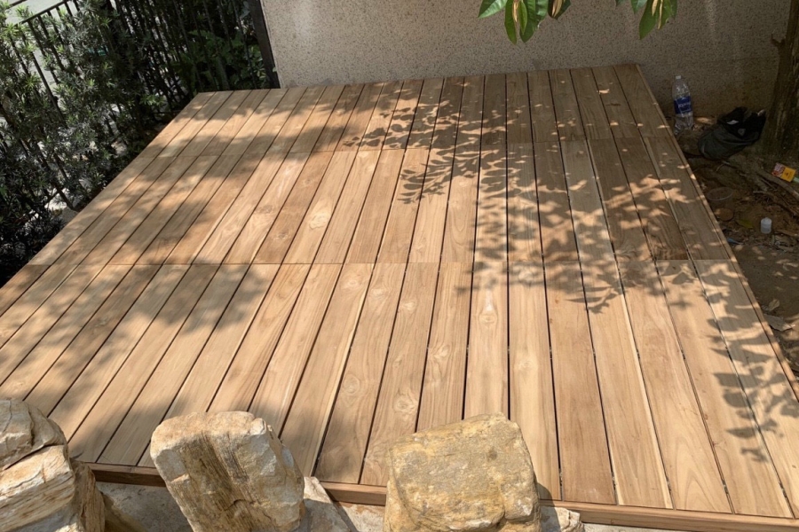 Đơn vị thi công sàn gỗ teak ngoài trời chuyên nghiệp